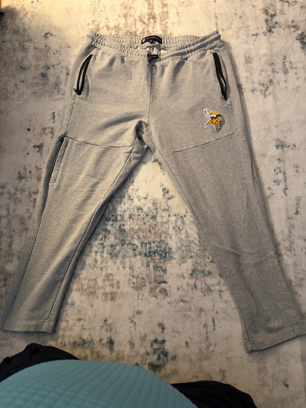 NFL Gray Sweatpants with Yellow Logo